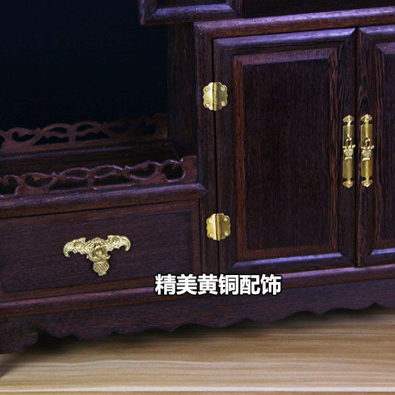 红木明家具鸡翅木多宝阁古玩架博古架橱茶壶架置物盆景架,住宅家具,多宝格/博古架,淘宝优惠券,粉丝福利购,淘宝优惠卷