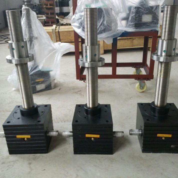 源头厂家直销SJB滚珠丝杆升降机蜗轮蜗杆升降平台海洋传动