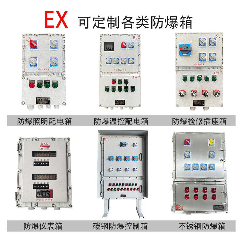 BXMD系列防爆检修插座箱ip65防护防水防腐照明开关控制防爆配电箱