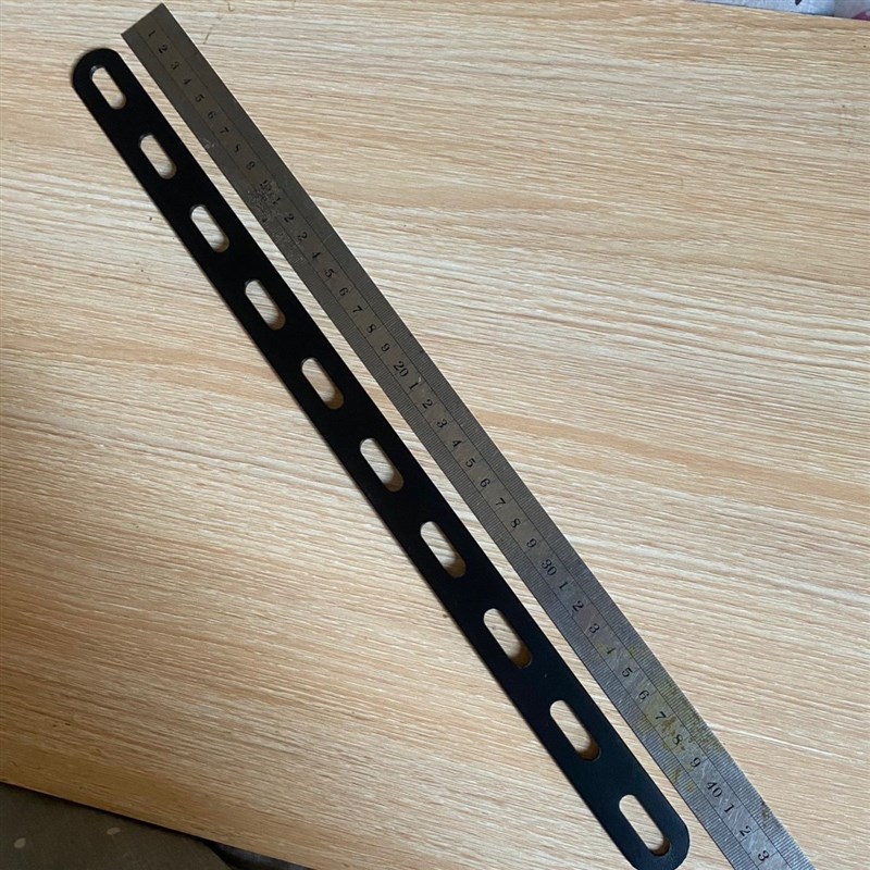 扁铁条带孔钢条长直条加固定条镀锌有冲孔铁片多孔角铁电动车