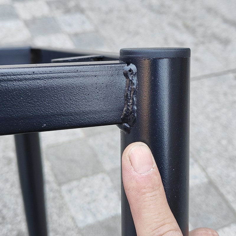 大菠萝椅铁艺金属椅子脚架支架底架子家用餐椅腿钢铁坐椅