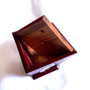 道旗座太极斗 旗斗实木底盘底托大号五色旗底座令旗底座