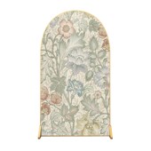 法式 复古入户屏风客厅房间卧室遮挡现代玄关金属座屏