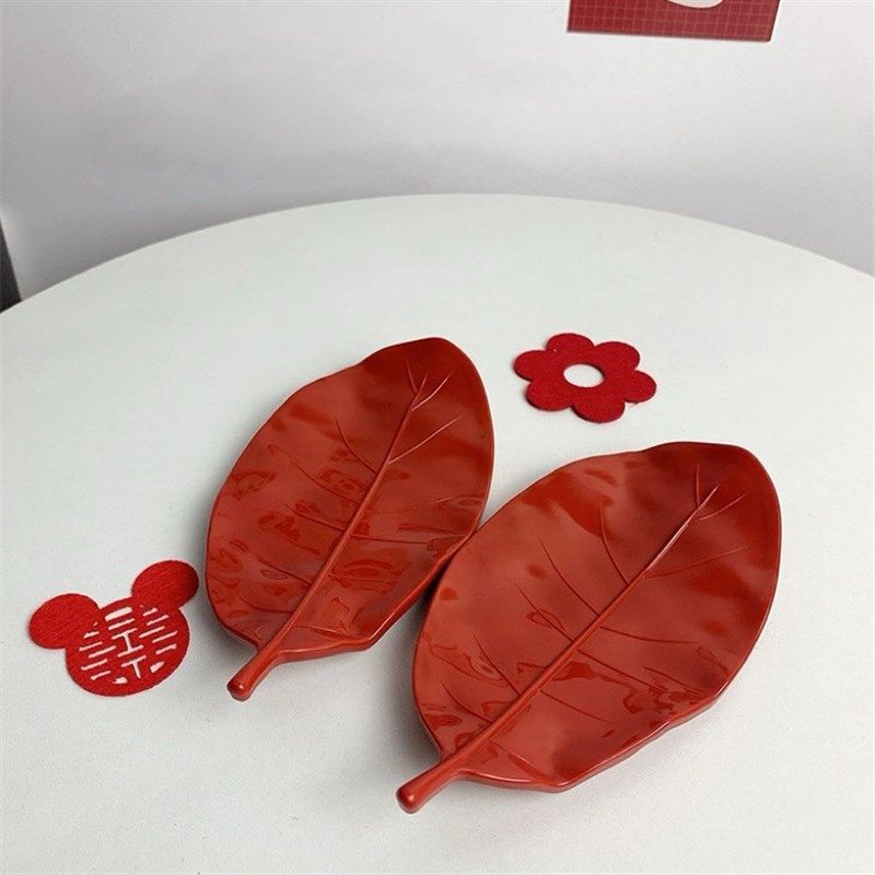 异形树叶肥皂盒创意塑料香皂盒家用高档沥水红色皂碟陪嫁物品女方,家庭/个人清洁工具,皂盒,淘宝优惠券,粉丝福利购,淘宝优惠卷