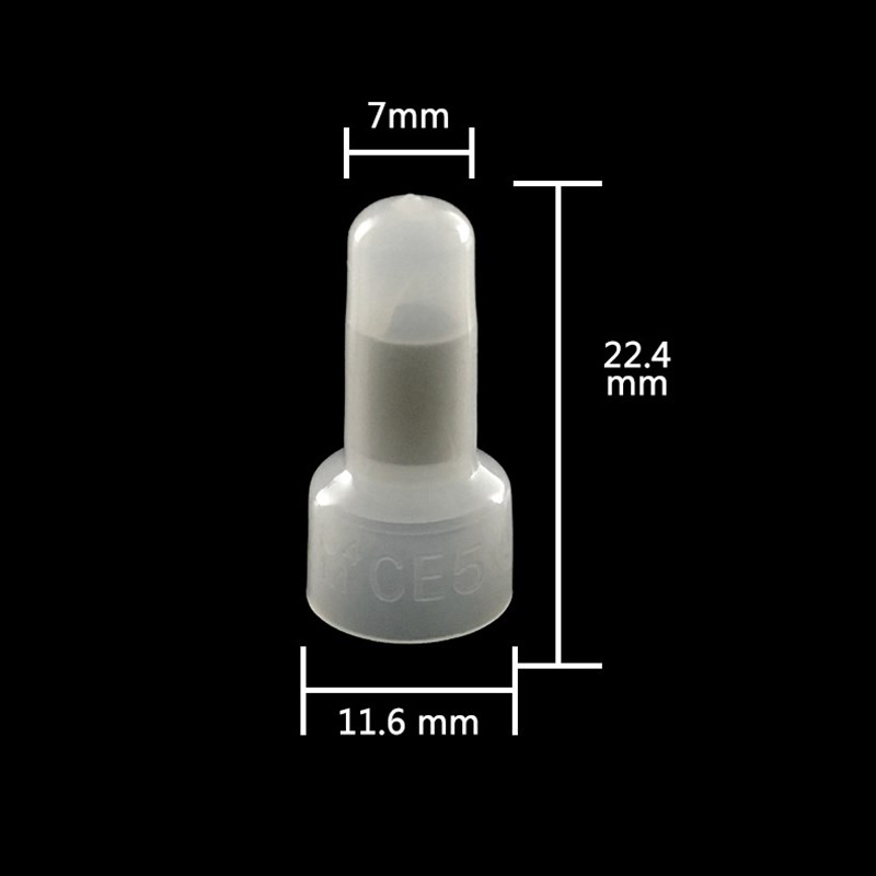 促销1000/包塑料压线帽CE-5X闭端子奶嘴电线连接器快速接线帽