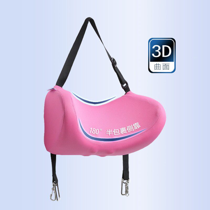 儿童汽车载小孩睡觉护颈记忆棉宝宝休息枕头型侧靠头枕