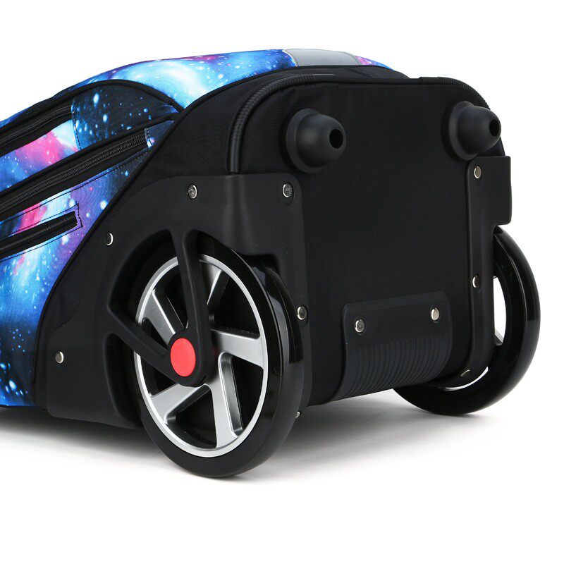 自然鱼中小学生拉杆书包大容量爬楼梯静音大轮一体拖拉箱包男女,玩具/童车/益智/积木/模型,拉杆包,淘宝优惠券,粉丝福利购,淘宝优惠卷