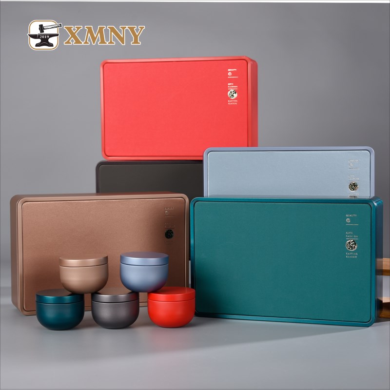 高端随手礼品鉴赏装小泡罐一泡B装精美茶叶包装礼盒UV定制上品