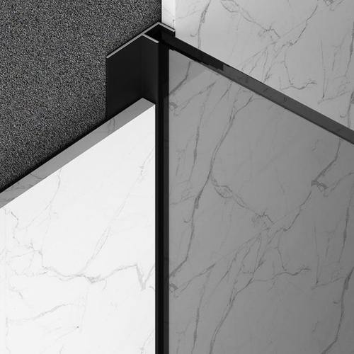 典爵阁收边条吊顶条玻璃封边包边浴室隔断铝金属装饰收口地板压条