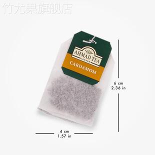 Cardamom阿拉伯豆蔻红茶25包袋泡茶亚曼AHMADTEA消食原装进口