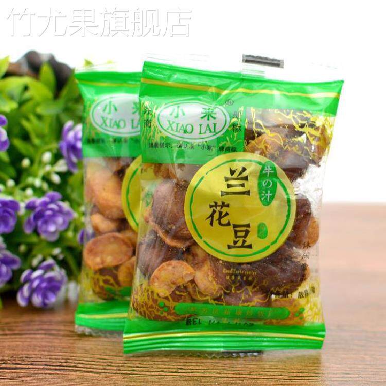小来兰花豆牛汁味牛肉味蚕豆小包装炒货特产休闲零食品小吃
