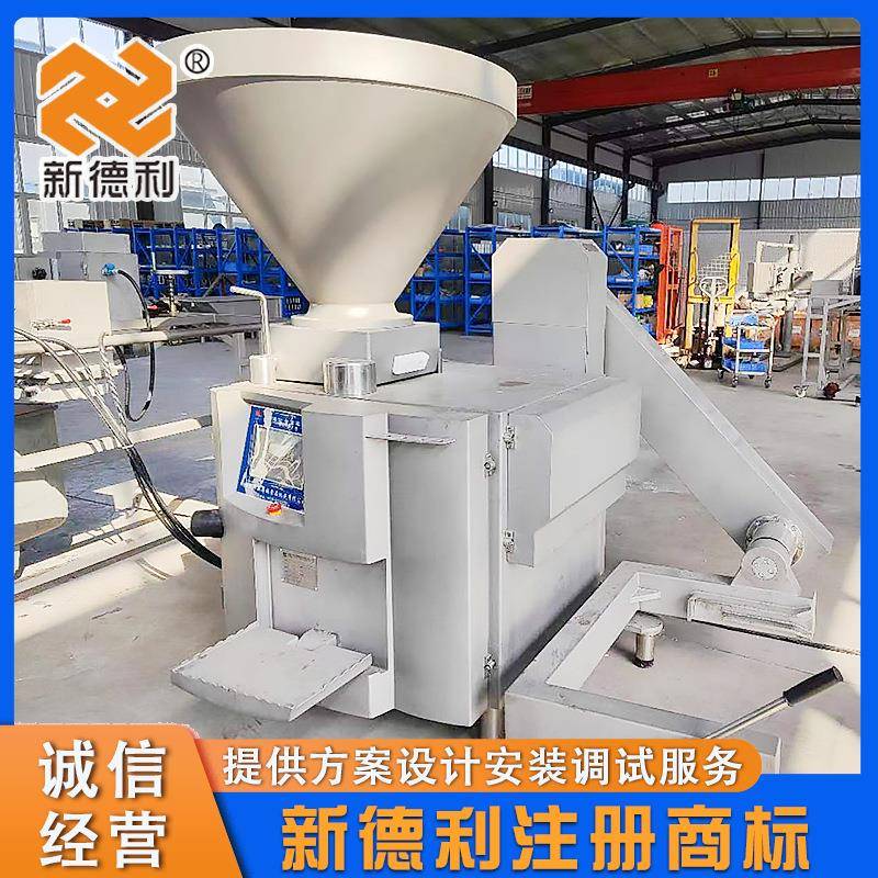 不锈钢香肠高速定量灌肠机全自动火腿真空灌装机器大型腊肠灌装机