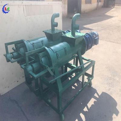 畜牧厂猪粪固液分离机鸡粪脱水烘干处理机畜禽粪便干湿分离机