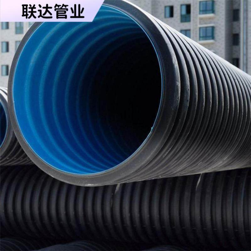 管道HDPE双壁波纹管SN8DN800高低密聚乙烯PE排水管雨污水管,橡塑材料及制品,HDPE波纹管,淘宝优惠券,粉丝福利购,淘宝优惠卷