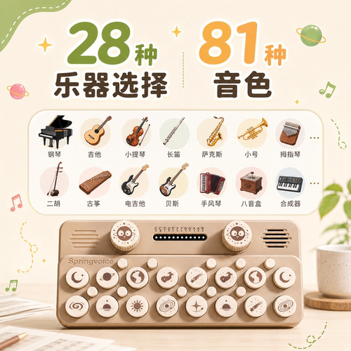 Springvoice口袋音乐键盘