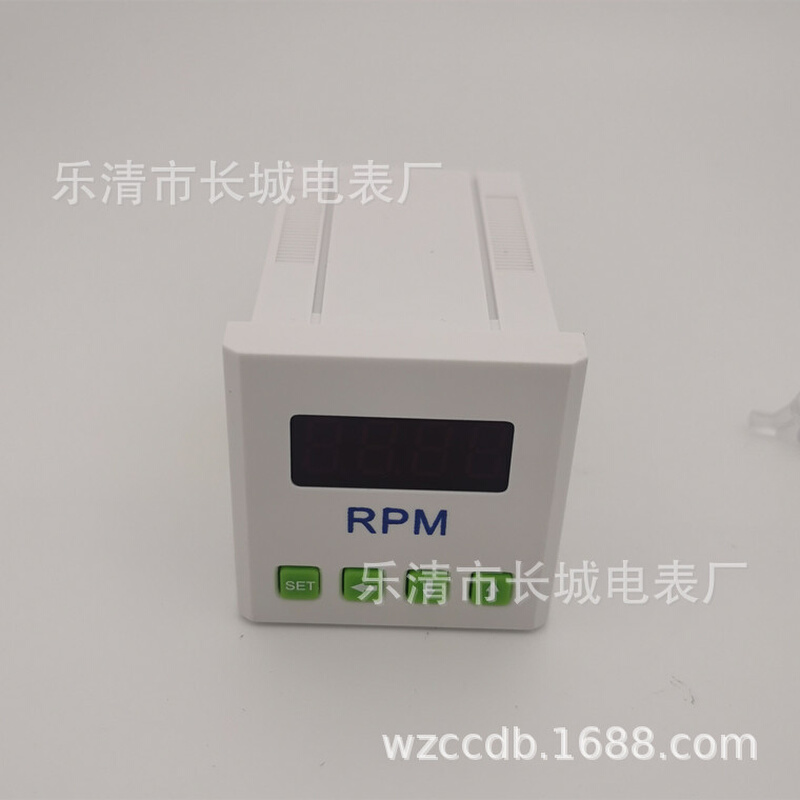 长城电表厂 SX45 1000RPM 10V 供电AC220V 0.5级 直流数显转速表