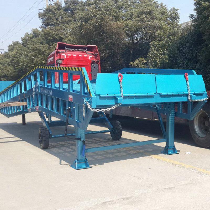 移动式液压登车桥登车桥8吨集装箱装卸平台移动式装车平台