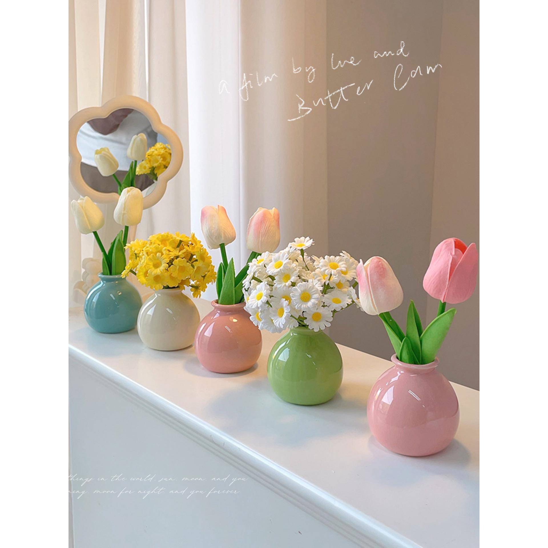 桌面摆件高级感小众好物电视柜卧室布置房间改造小物件温馨装饰品