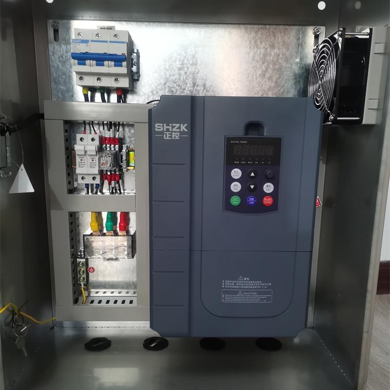 定制三相电机风机水泵启停配电箱恒压变频器调速控制箱配电柜380V