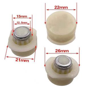 2个装塔尺卡扣圆形按钮3米5米7米水准仪铝合金标尺测量通用配件