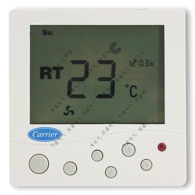 carrier开利中央水空调液晶温控器 风机盘管三速开关面板TMS910SA