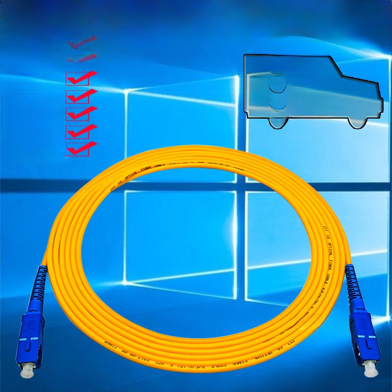 载波级单模单芯sc - scfc / fc- lst光纤跳线Lcsc小方头到圆头辫子