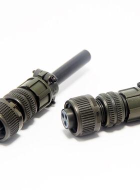 MIL-C-5015连接器MS3106A-10SL-3S 4S航空插头美军标加速度传感器
