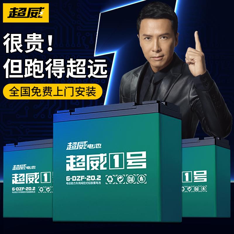 电动车电池铅酸蓄电瓶48V12Ah60V20AH二三轮超威天能72V32A45