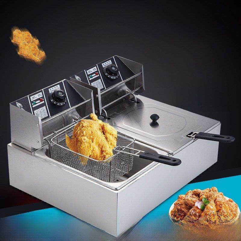商用油炸锅单缸双缸大容量电炸炉煤气摆摊炸串炸薯条燃气炸油条机,清洗/食品/商业设备,炸炉/油炸机,淘宝优惠券,粉丝福利购,淘宝优惠卷