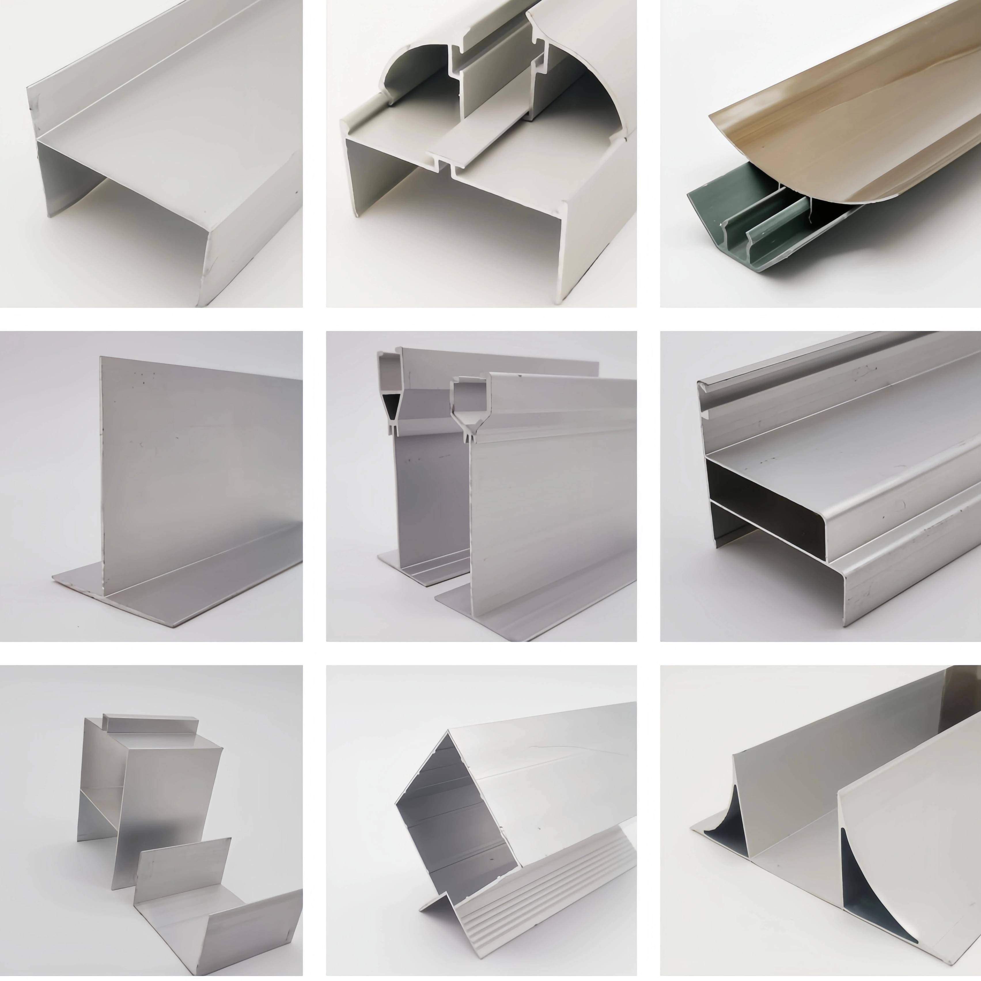 净化铝型材U型槽重型龙骨货架样品净化车间异型材样品洁净室样品