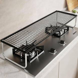 电磁炉架子支架厨房置物架瓦斯炉盖板瓦斯遮挡板竈台放置锅架子
