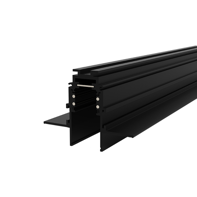 魅光照明 无边框磁吸轨道条家用嵌入式导轨线条灯配件无主灯设计