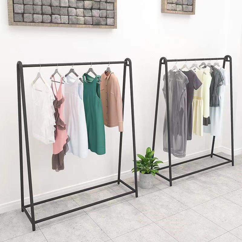 服装店落地展示架中岛侧挂衣服架子陈列组合男女装货架室内挂衣架