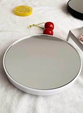 厂家20倍15倍放大化妆镜吸盘双面镜子放大化妆镜学生梳妆台式随身