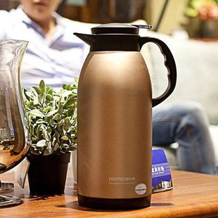 恩尔美保温壶热水壶大容量家用3000ml暖瓶304不锈钢热水瓶暖壶3L