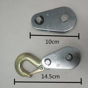 手动手摇绞盘滑轮小型卷扬机起吊起重空调广告安装钢丝绳滑轮