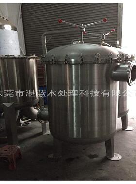 空调循环水不锈钢300TH袋式过滤器8袋袋式过滤器快装大流量厂