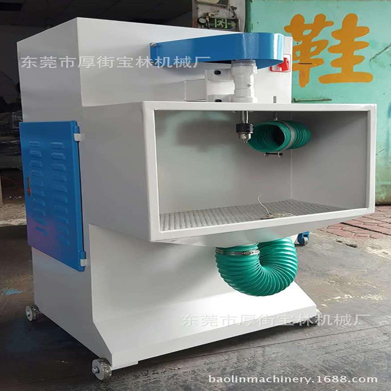 全新半自动环保立式钻台大底内沿打粗机砂轮打磨机立式钻台