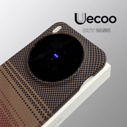 【Uecoo原创家】高级编织感适用于VIVOXs200pro手机壳VIVO保护套凯夫拉纹vivoX300pro半包式超薄磁吸PC硬壳