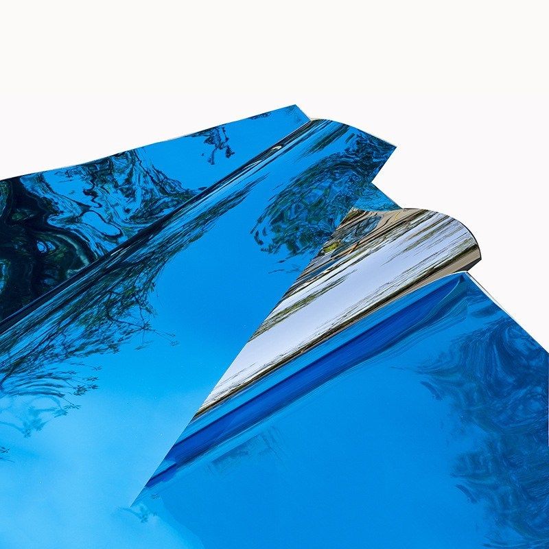 翠蓝色镜 婚庆贴饰舞台展会T台布置地毯碎E面镜地贴