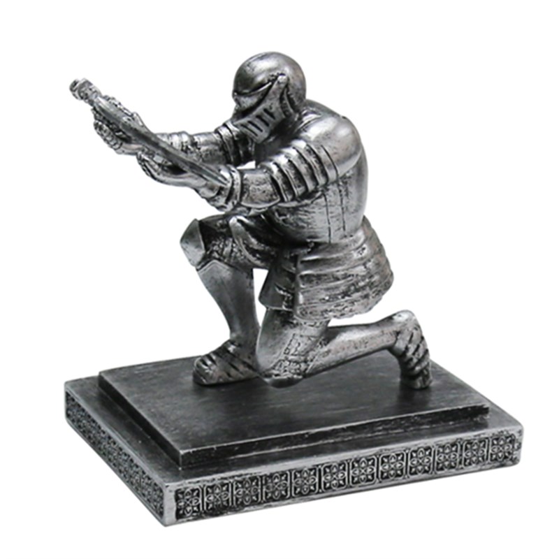 绿巨人笔座 笔插 创意笔筒 执行官骑士笔座 桌面盔甲英雄笔架文具