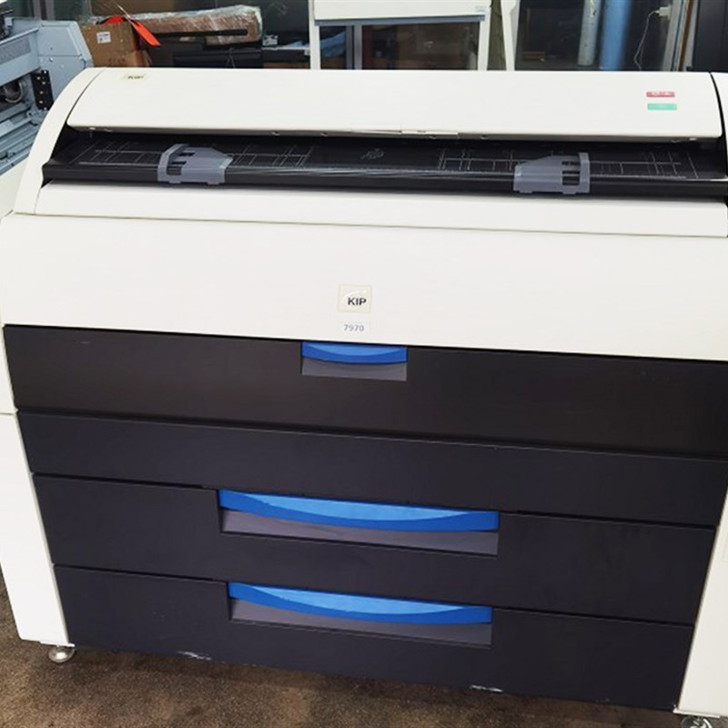 奇普KIP7100 7170 7570 7970 多功能蓝图打印机激光打印机一体机