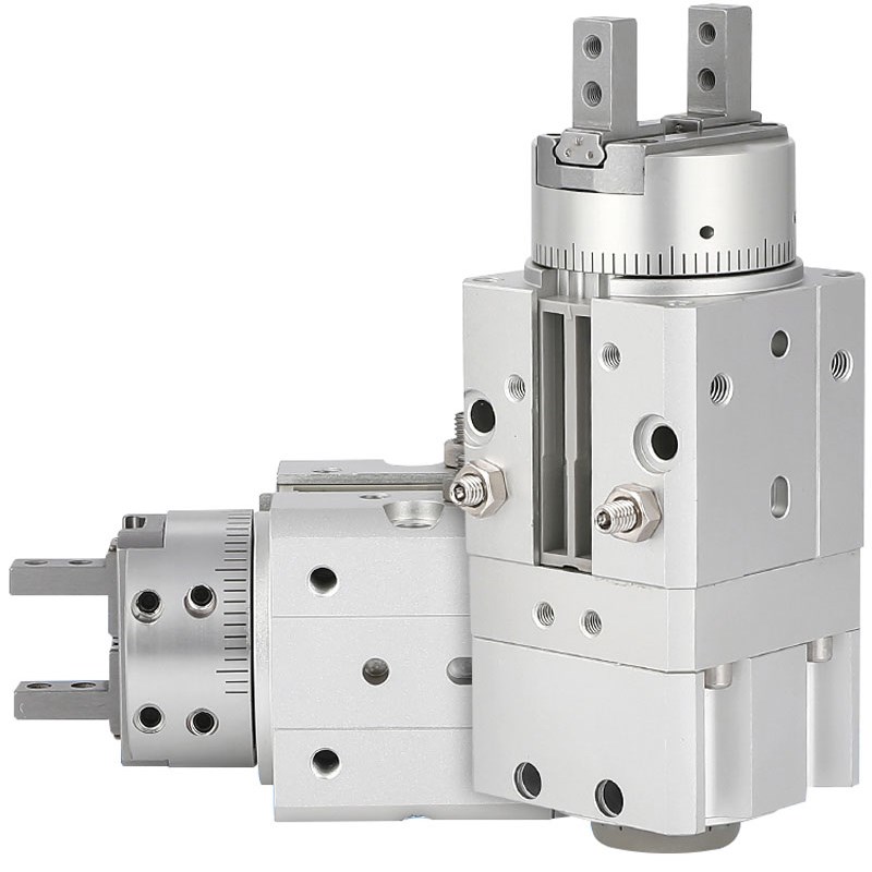 MC型MRHQ气缸旋转夹紧手指气爪夹MRHQ10D/1D/20D/D-90-1