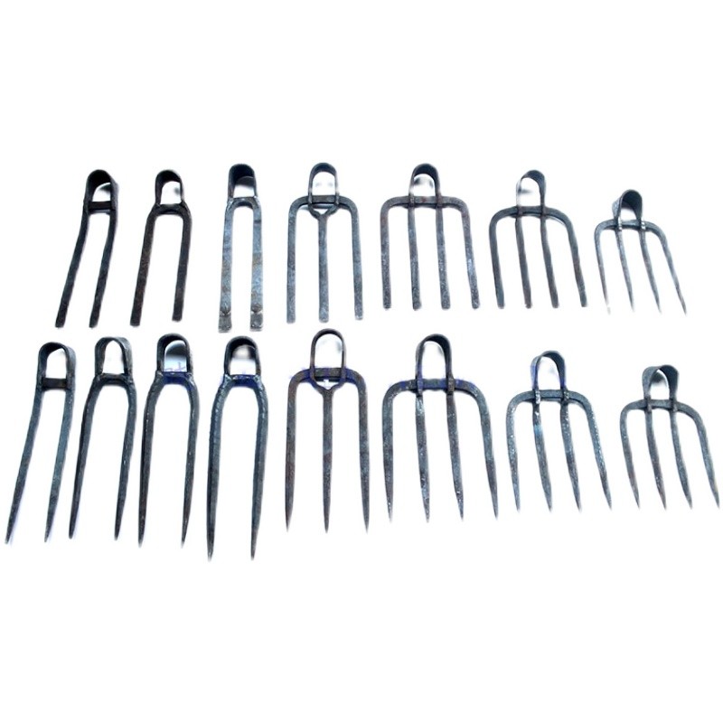 二齿三齿四齿大锄头全钢手工长柄锄头开荒种菜挖土农用工具