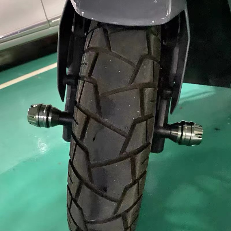 适用升仕10M隆鑫无极R1GT改装前轮排气管球保险护杠