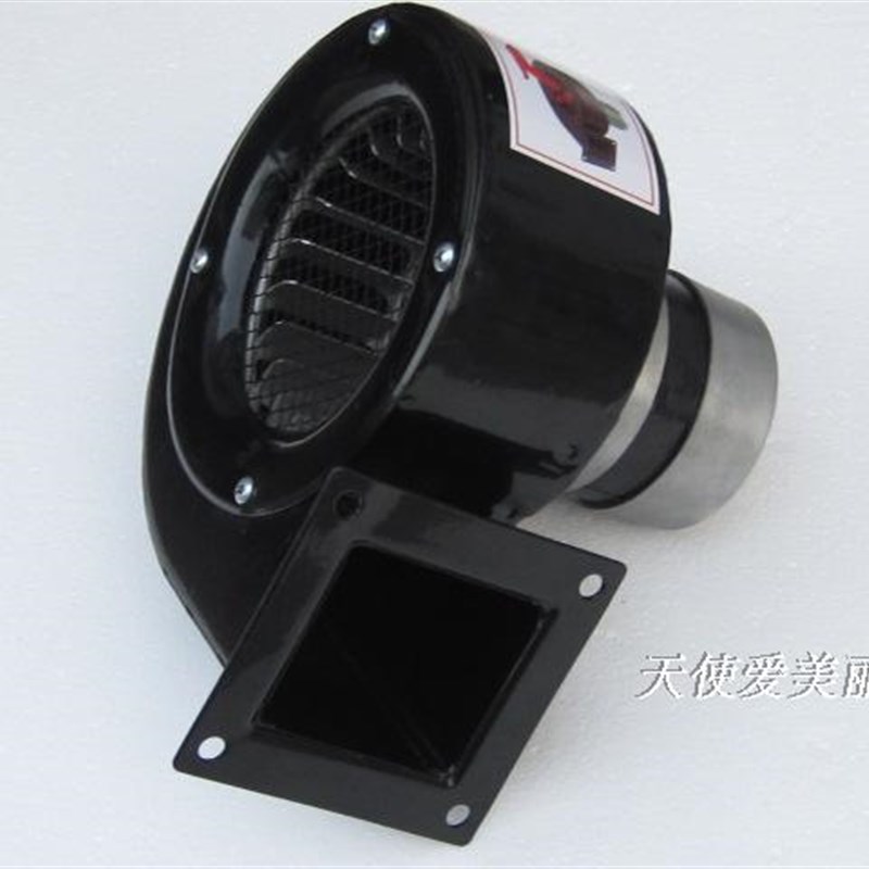 80W低噪音多翼式离心风机小型雕刻吸尘抽烟换排气散热鼓风扇220V