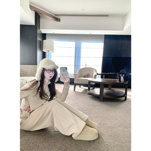 jijilulu积极璐 11.10/20点 松弛模范生 华夫格一体绒亲肤套装