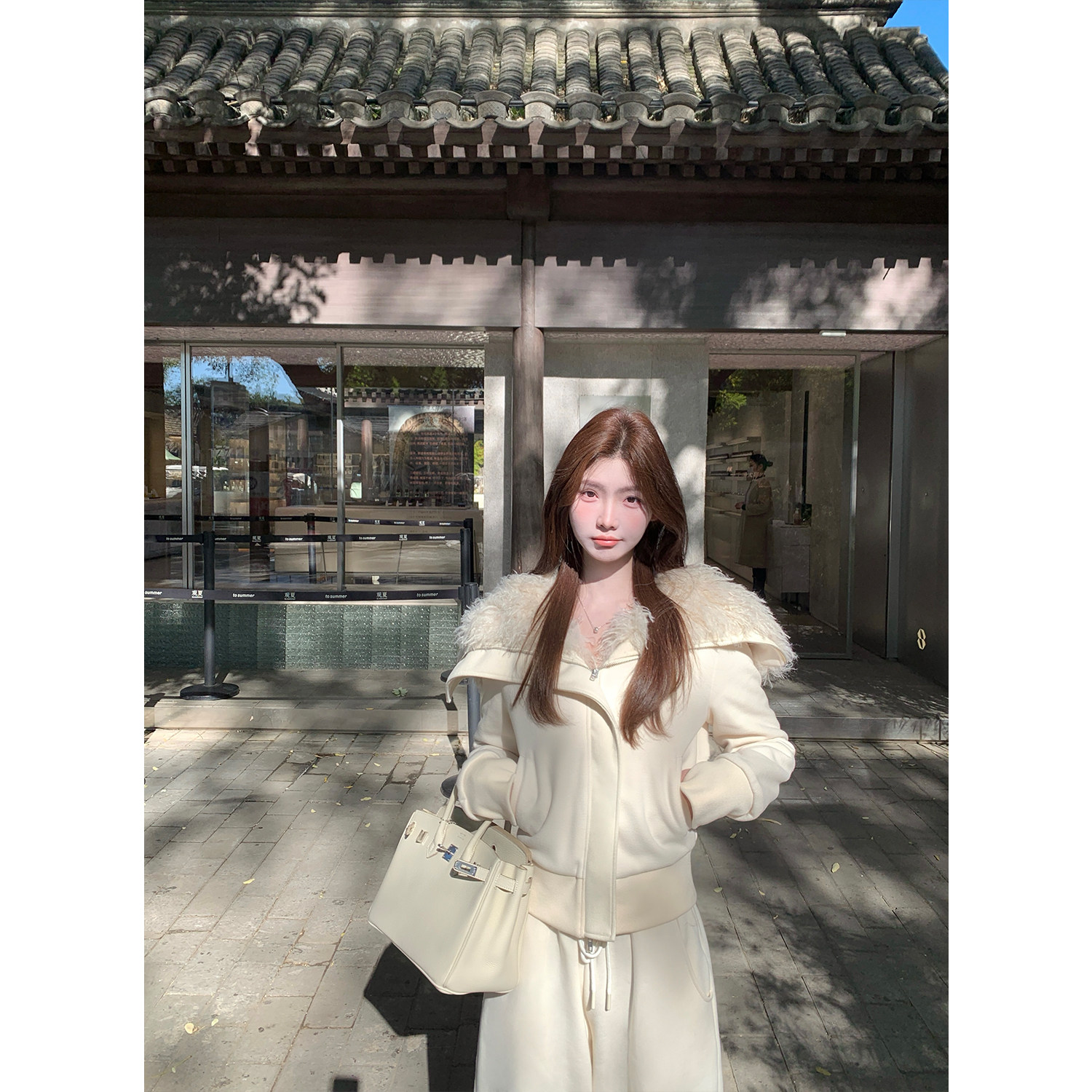 jijilulu积极璐 韩女范本 仿羊绒磨毛短外套防风保暖翻领毛毛外套,女装/女士精品,短外套,淘宝优惠券,粉丝福利购,淘宝优惠卷