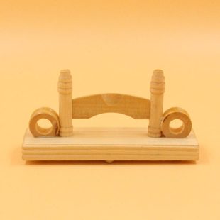 玉宏扇子原木折扇底座支架扇托男女扇子通用扇座扇架