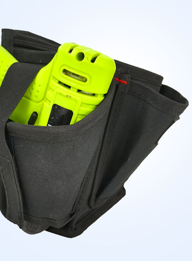 宏润达黑色锂电钻工具装修用耐磨腰彩钢瓦腰兜工作钉子袋